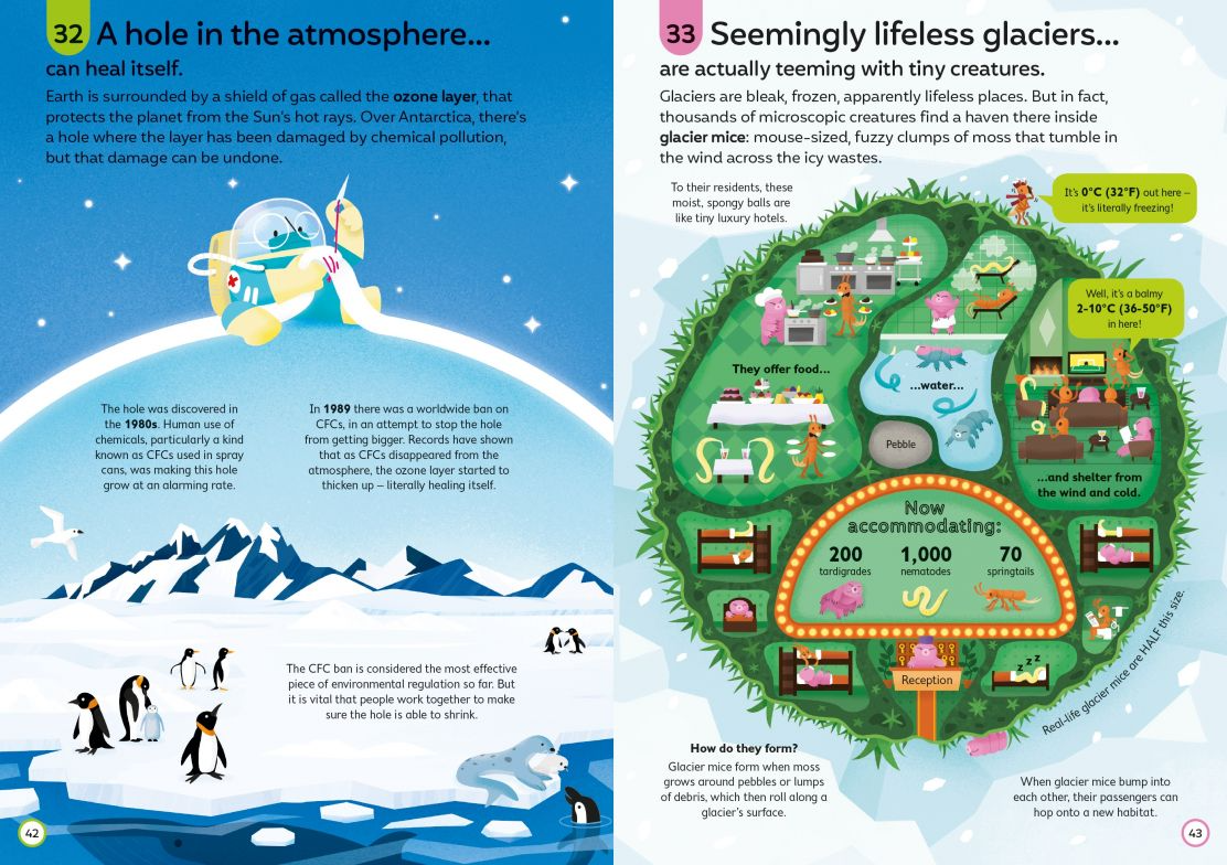 Carte pentru copii, Usborne, 100 Things to Know About Planet Earth, 8+ ani