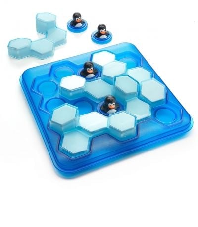 Smart Games - Penguins Pool Party, joc de logica cu 60 de provocari, 6+ ani