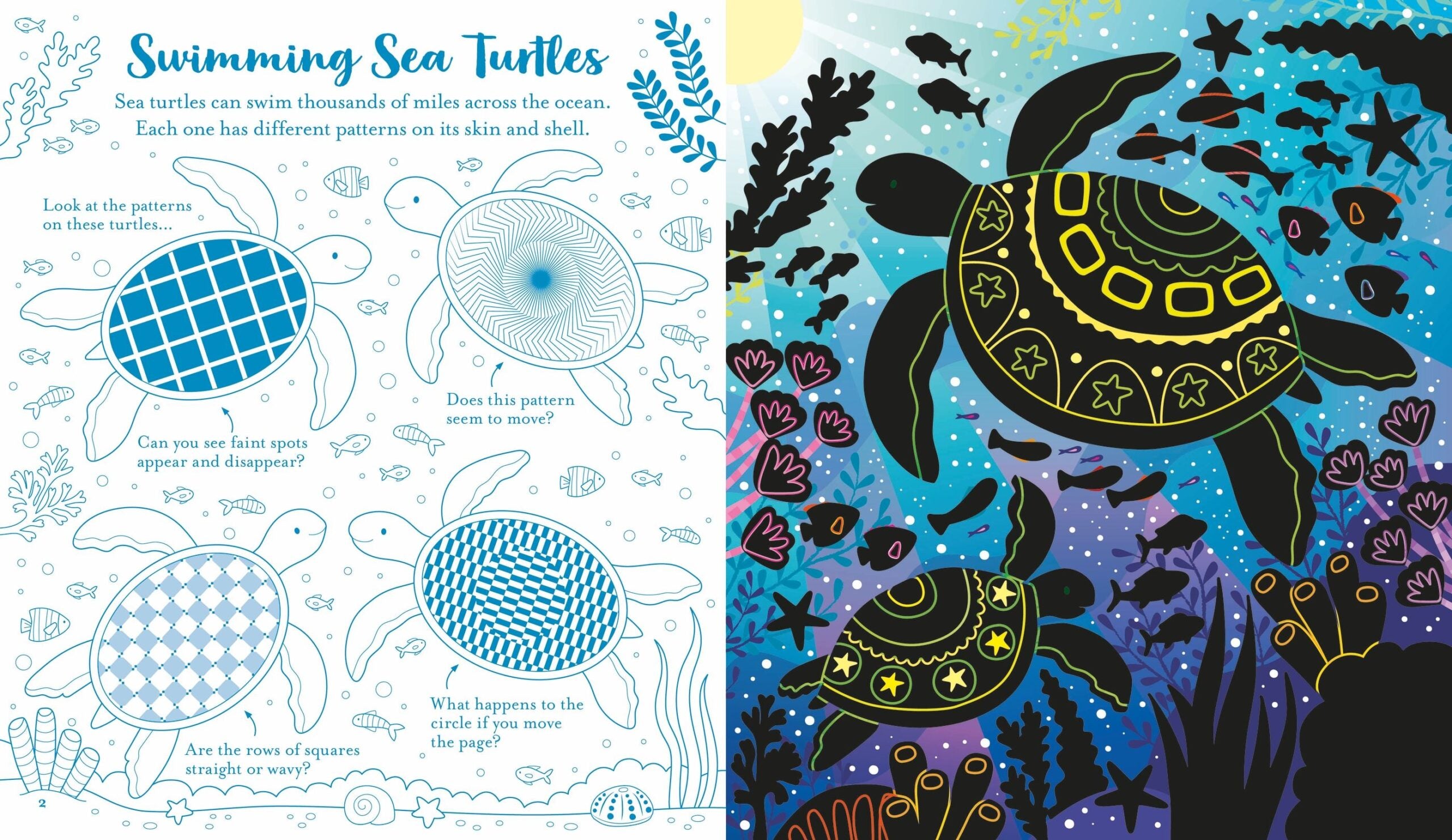 Carte pentru copii, Usborne, Usborne Scratch Activities Under the Sea, 6+ ani