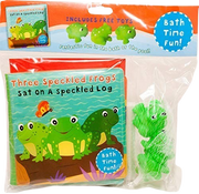 Carte pentru copii, NPP, BATH TIME FUN - FROGS, 0 luni+