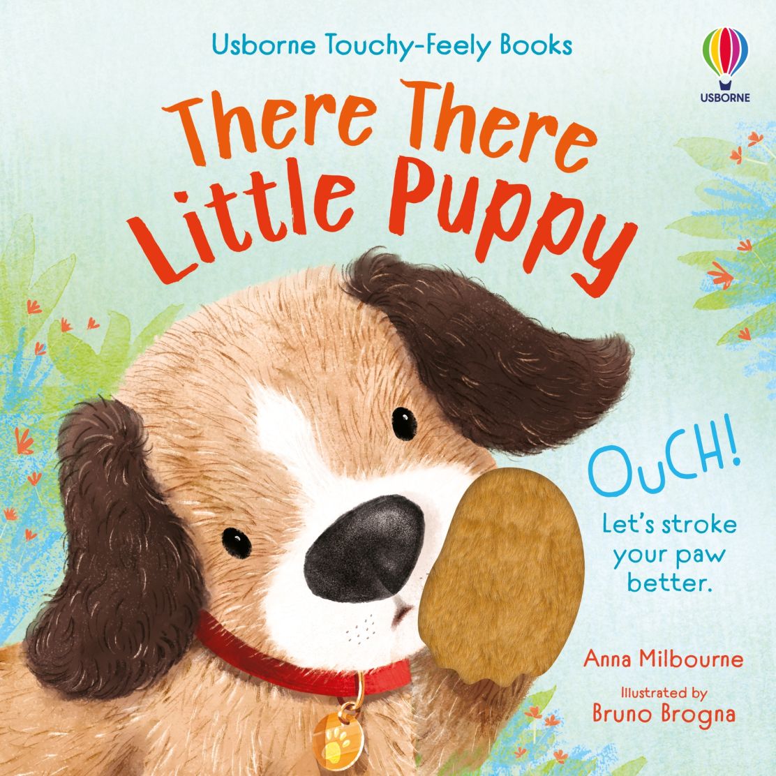 Carte pentru copii, Usborne, There There Little Puppy, 6+ luni