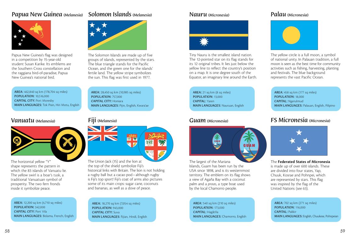 Carte pentru copii, Usborne, Spotter's Guides: Flags of the World, 7+ ani