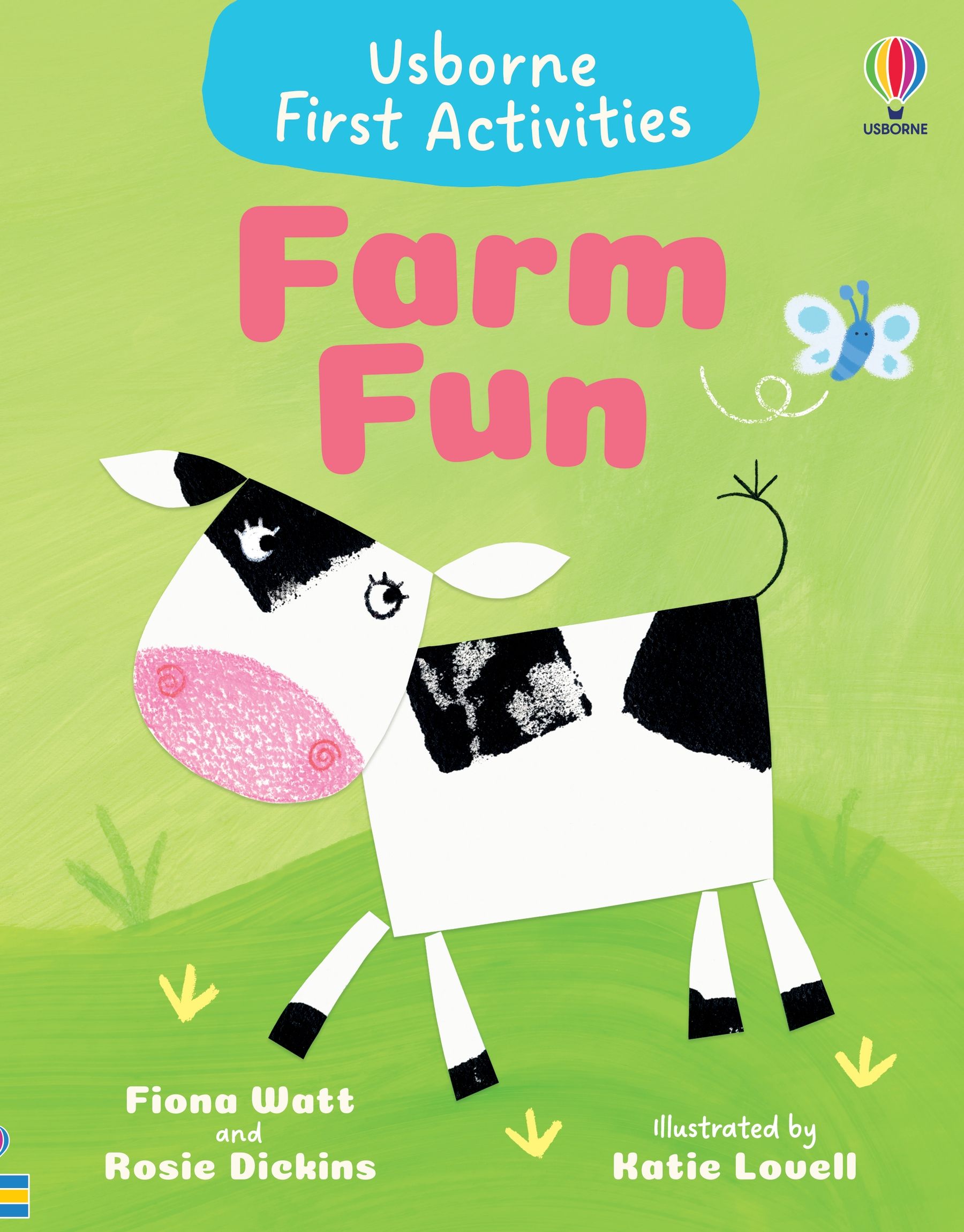 Carte cu activitati - Farm Fun, Usborne, + 3 ani