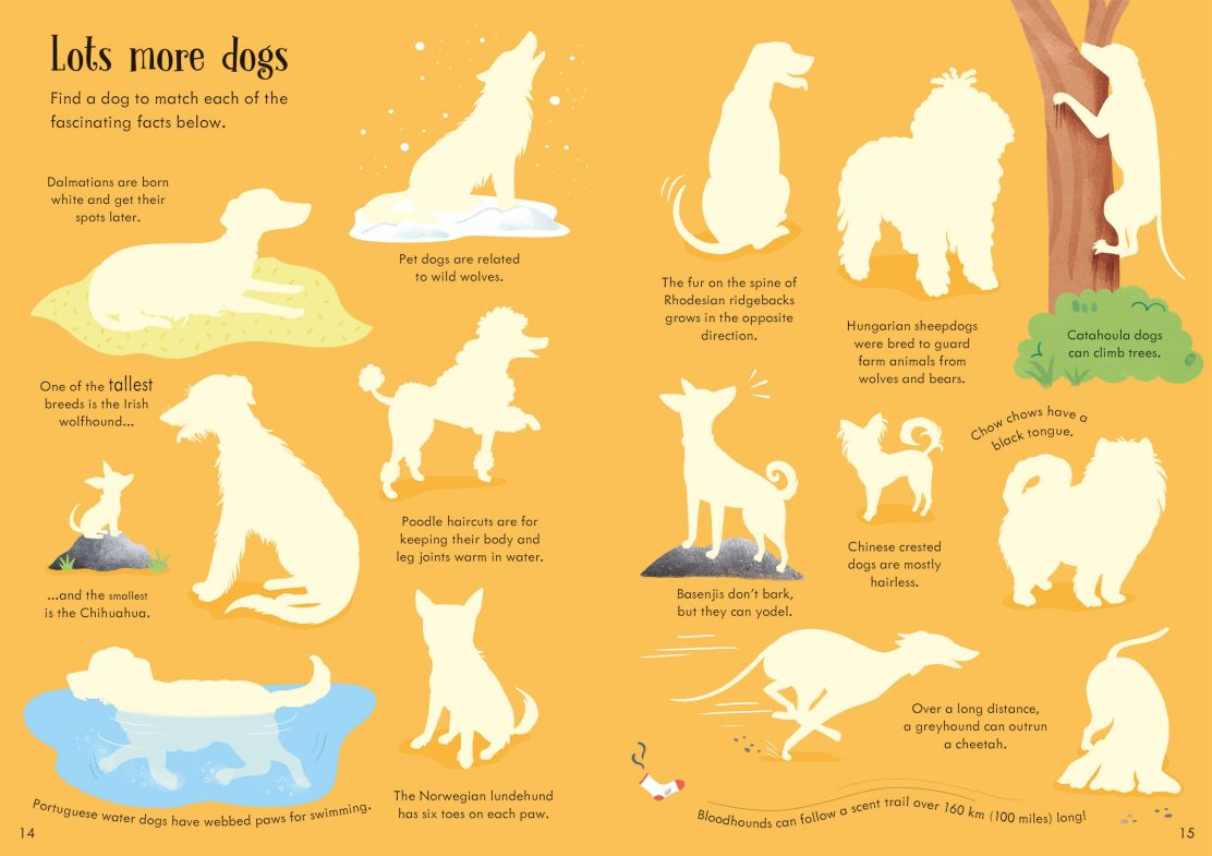 Carte pentru copii, Usborne, Little First Stickers Dogs and Puppies, 3+ ani