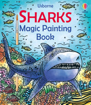 Sharks Magic Painting Book, Usborne, + 3 ani