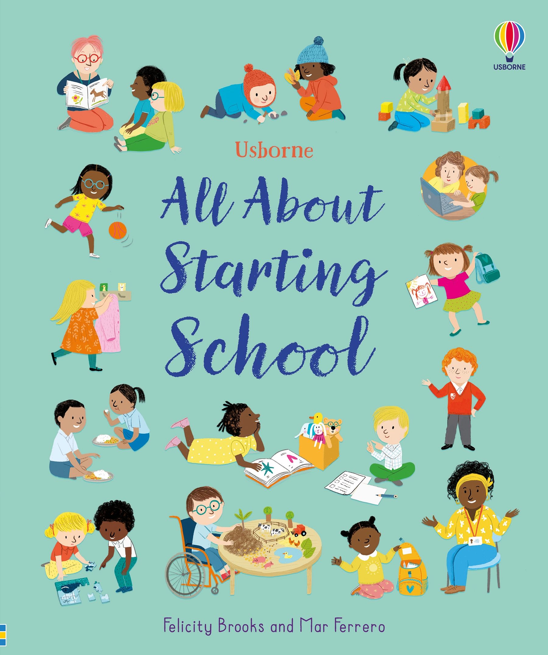 All About Starting School, Usborne + 3 ani