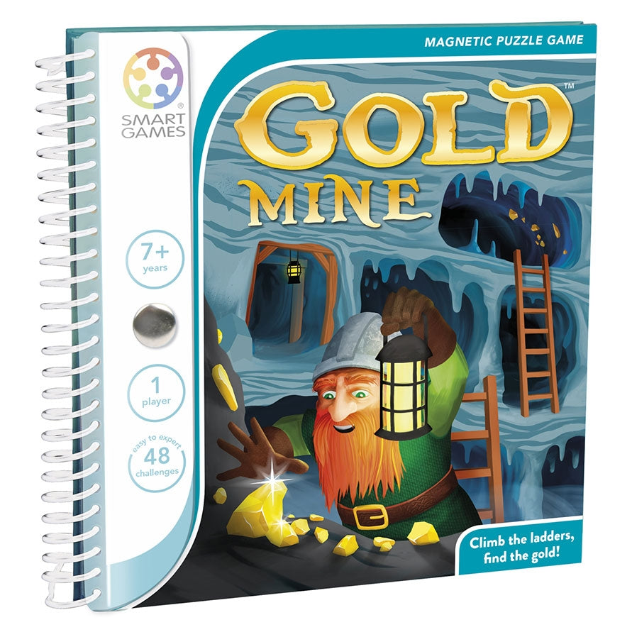 Joc magnetic de voiaj Goldmine, Smart Games