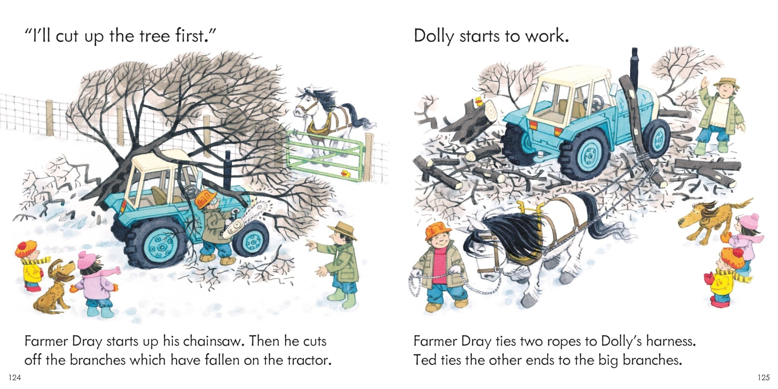 Complete Book of Farmyard Tales - Povestiri de la ferma - Usborne, 1 an