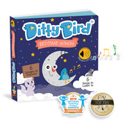 Carte pentru copii, Ditty Bird, Bedtime Songs, 6+ luni