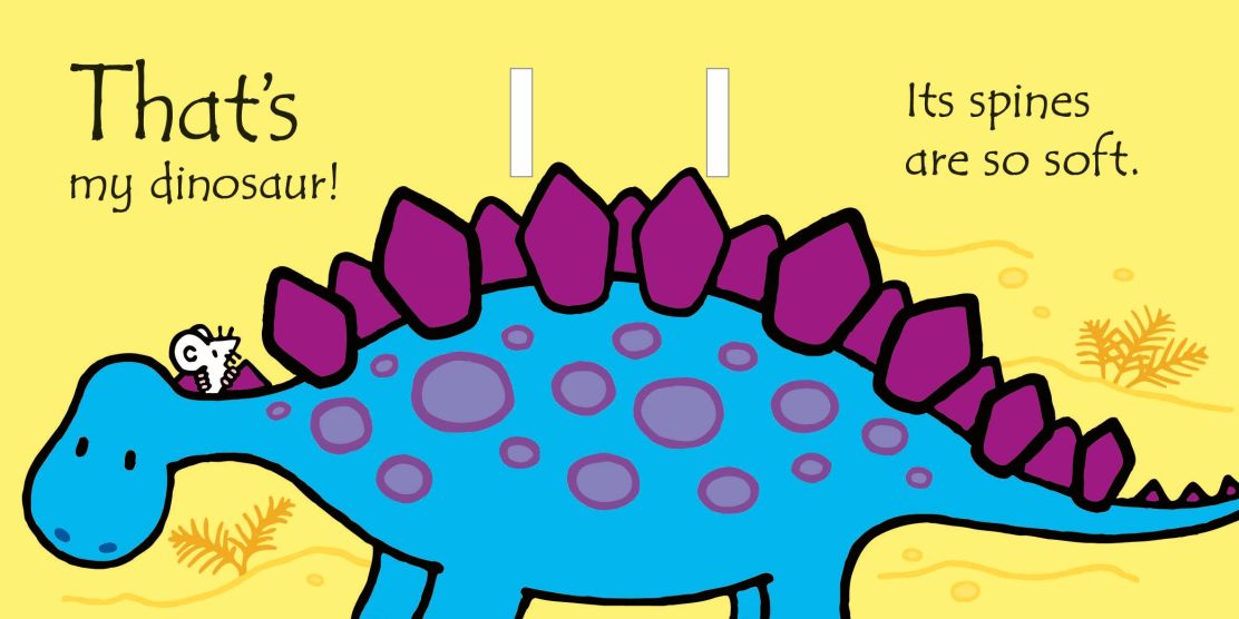 Carte pentru copii, Usborne, That's not my dinosaur... buggy book, 1+ ani