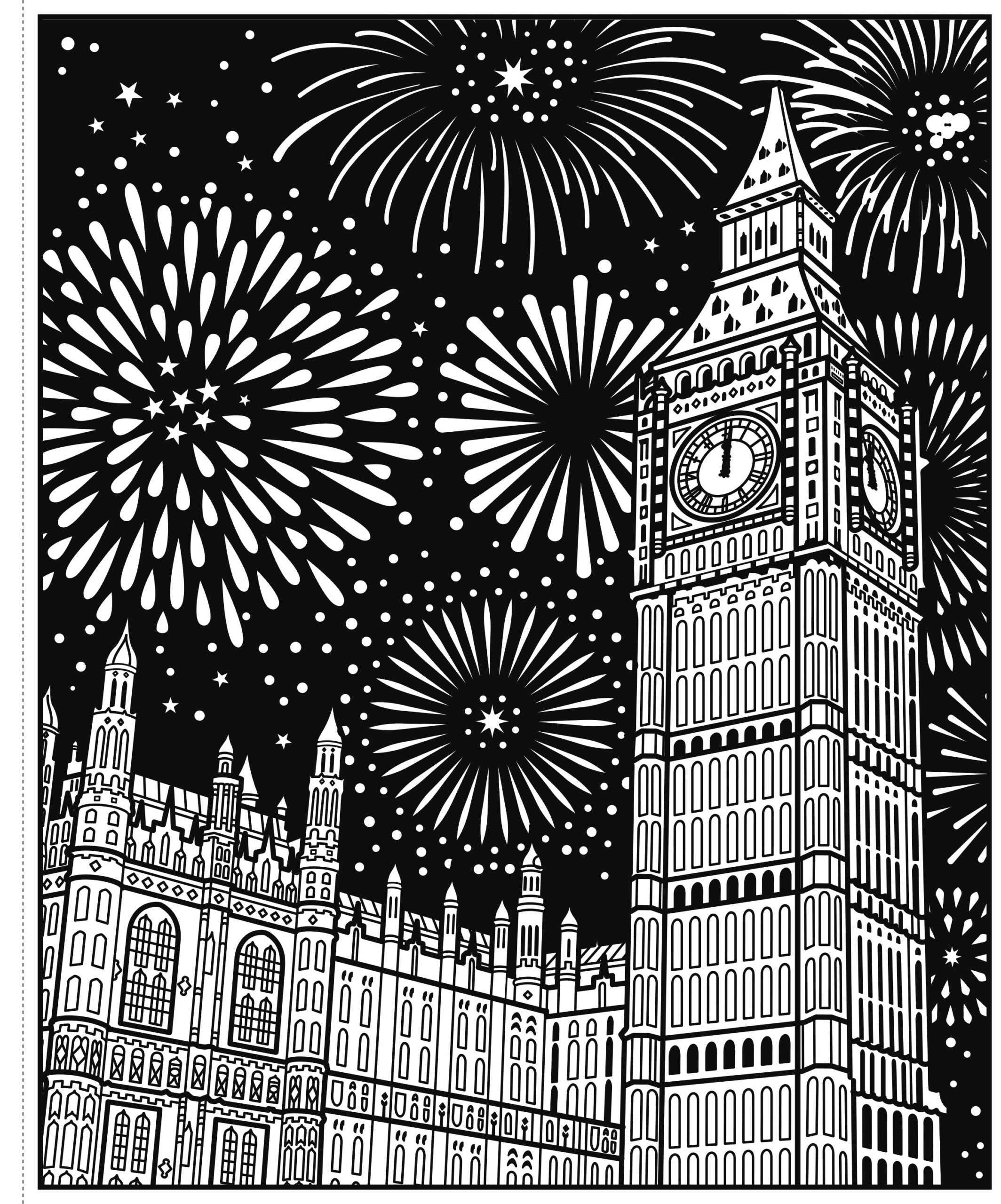 Carte Magic Painting - Londra, Usborne, + 3 ani