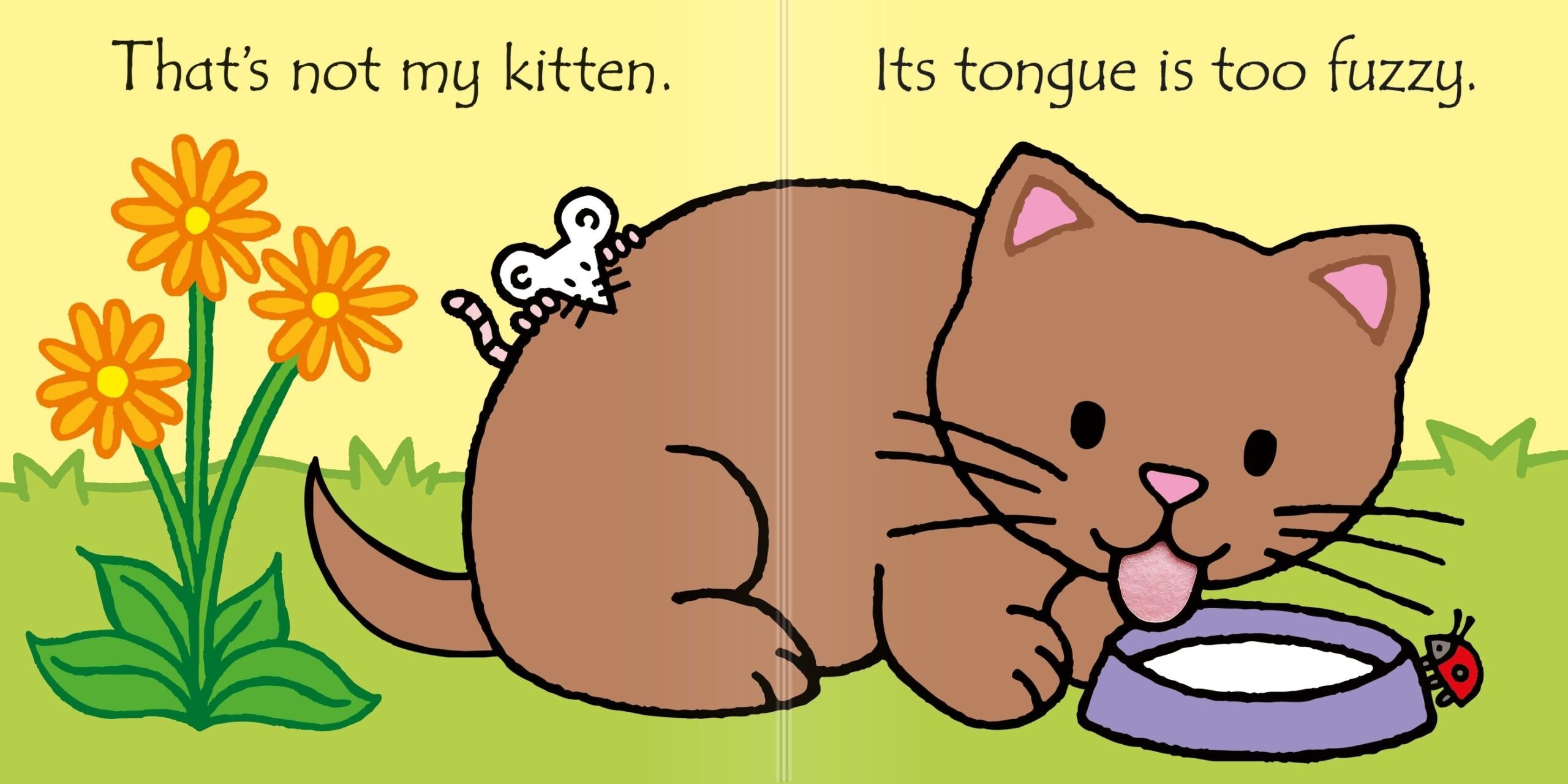 Carte pentru copii, Usborne, That's not my kitten..., 3+ luni