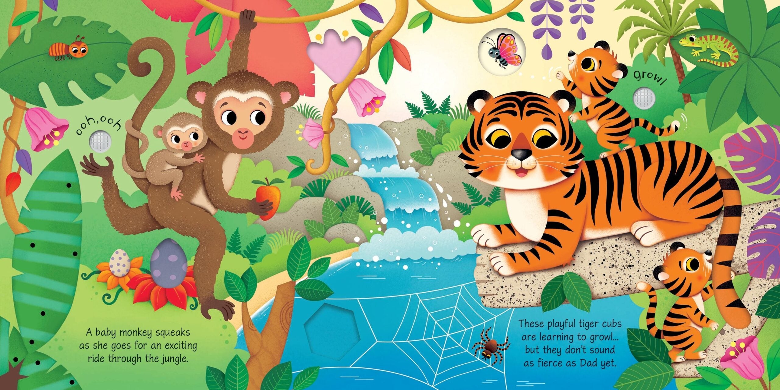 Carte pentru copii, Usborne, Baby Animal Sounds, 0+ ani