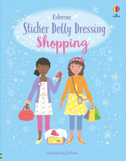 STICKER DOLLY DRESSING - SHOPPING, Usborne, + 5 ani