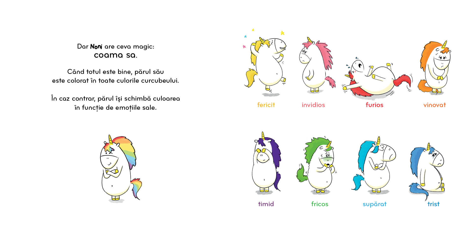 Carti Emotii pentru copii: Emoțiile lui Noni: Sunt ofensat