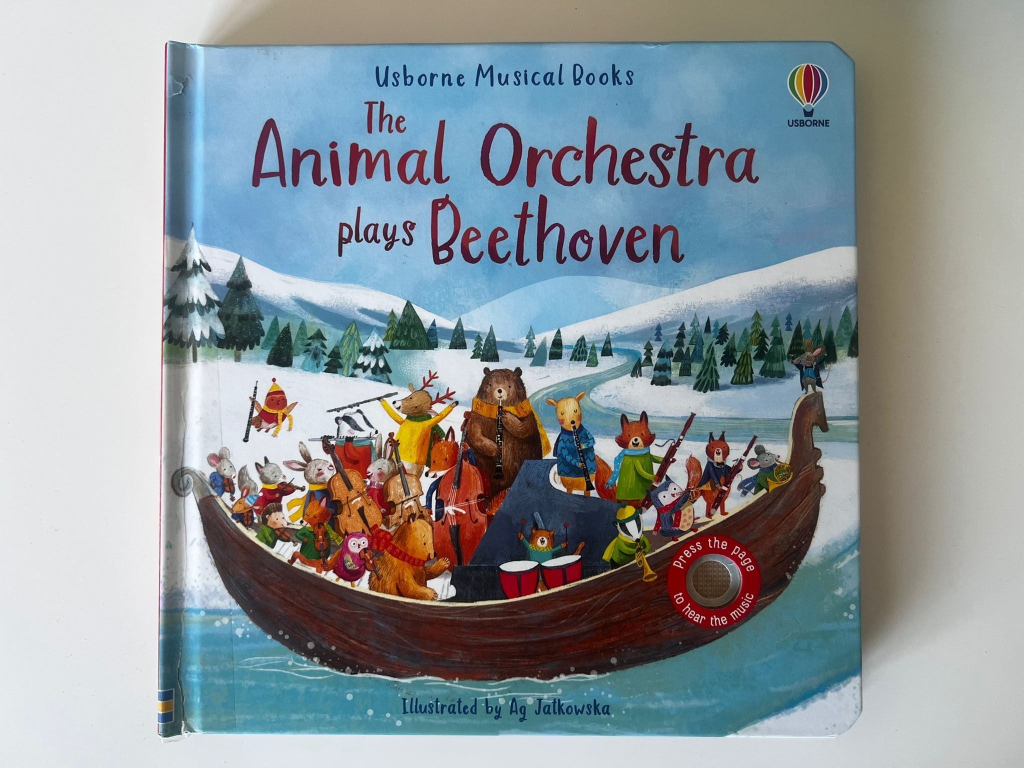 Resigilat - The Animal Orchestra Plays Beethoven  – Carte cu sunete de Beethoven