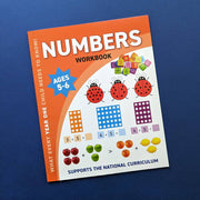 Caiet de activitati cu numere  - Limba Engleza - Numbers Workbook - Ages 5-6