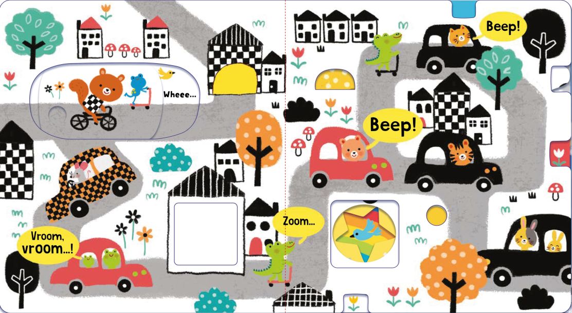 Carte pentru copii, Usborne, Baby's First Book, 0.5+ ani