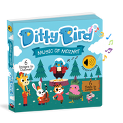 Carte pentru copii, Ditty Bird, Music of Mozart, 6+ luni