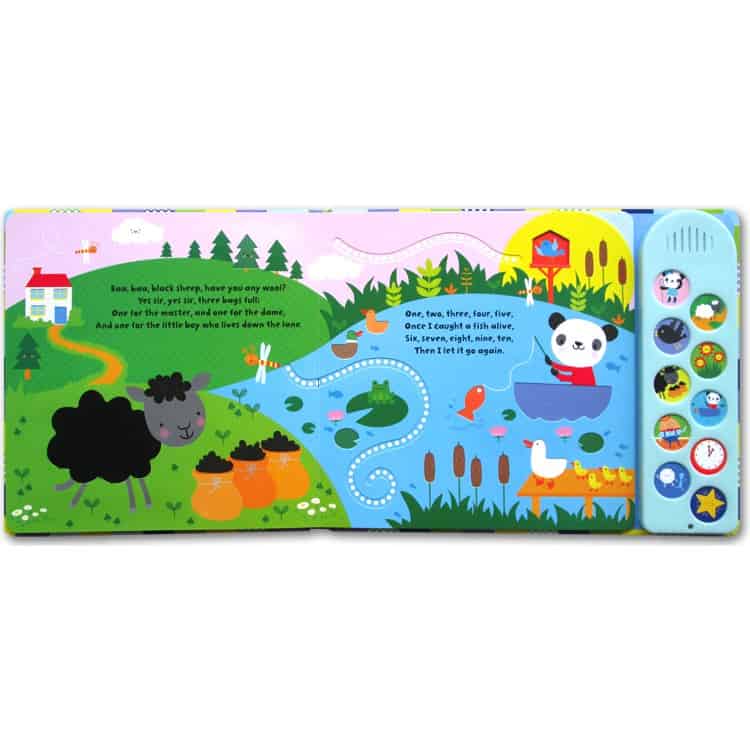 Resigilat - Carte muzicala – Baby’s very first play book: Nursery Rhymes