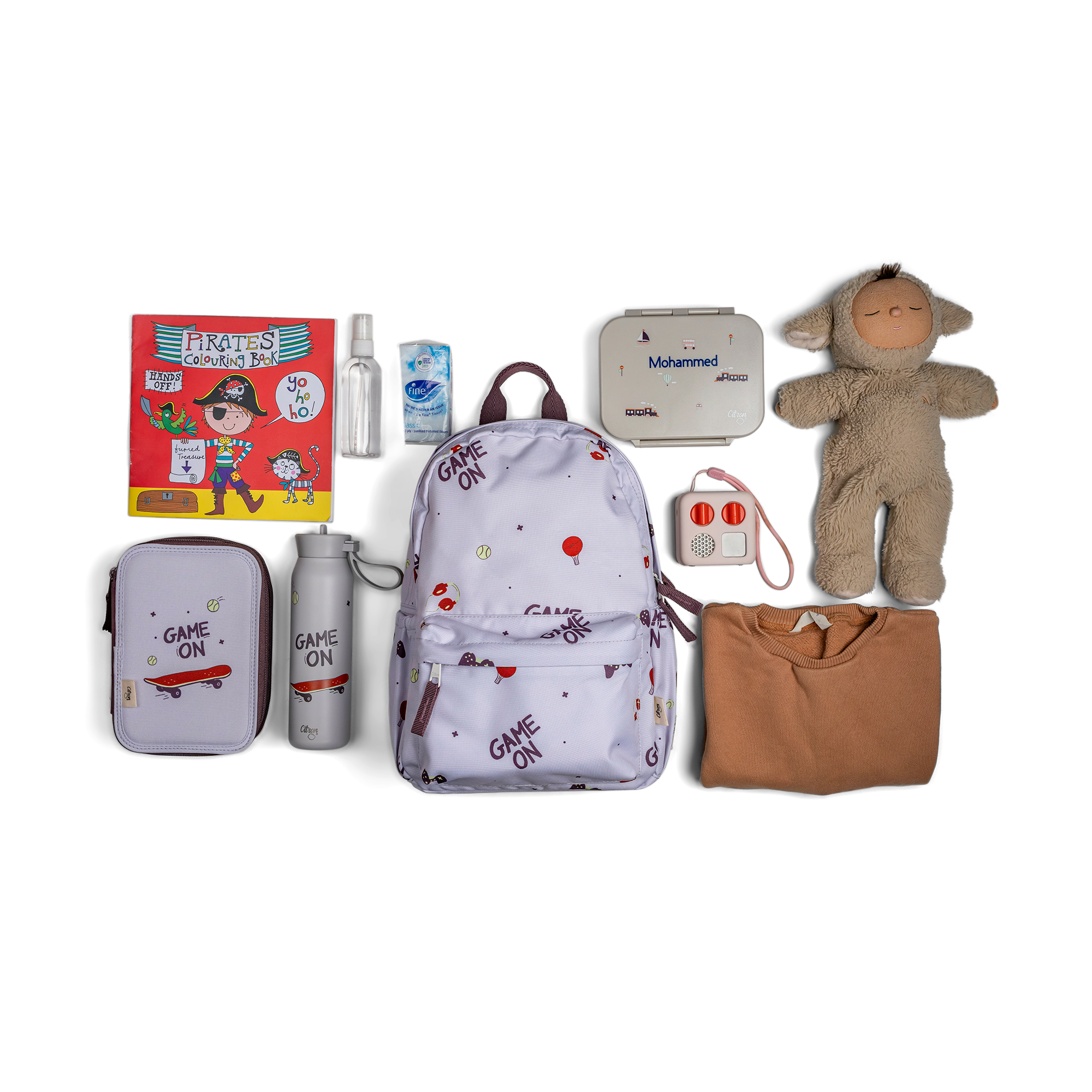 Ghiozdan Copii Modern Citron, Cool Kids – Stil și Organizare pentru Școală!