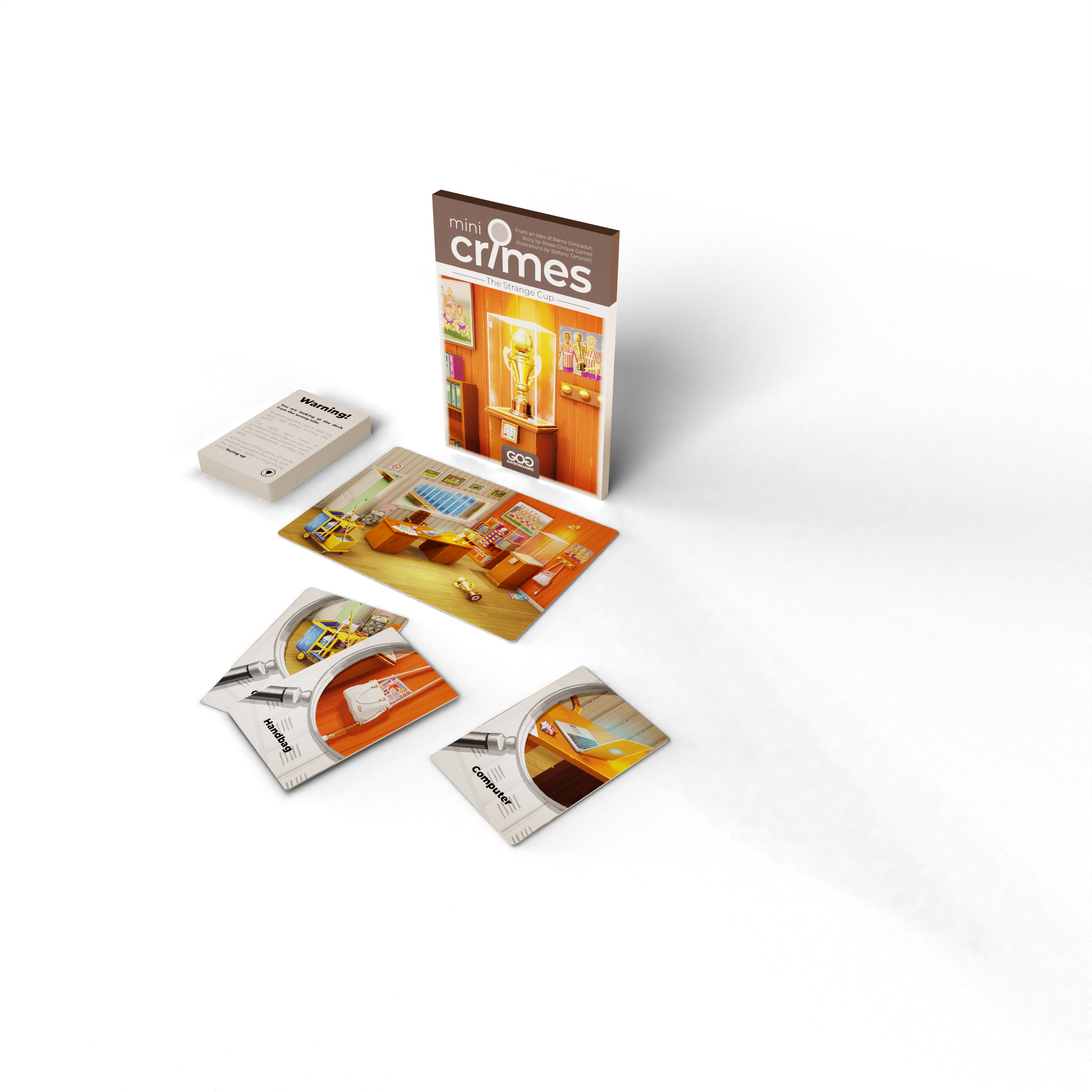 Joc de investigatii, GateOnGames, Mini Crimes S1, The Strange Cup Edition, 8+ ani