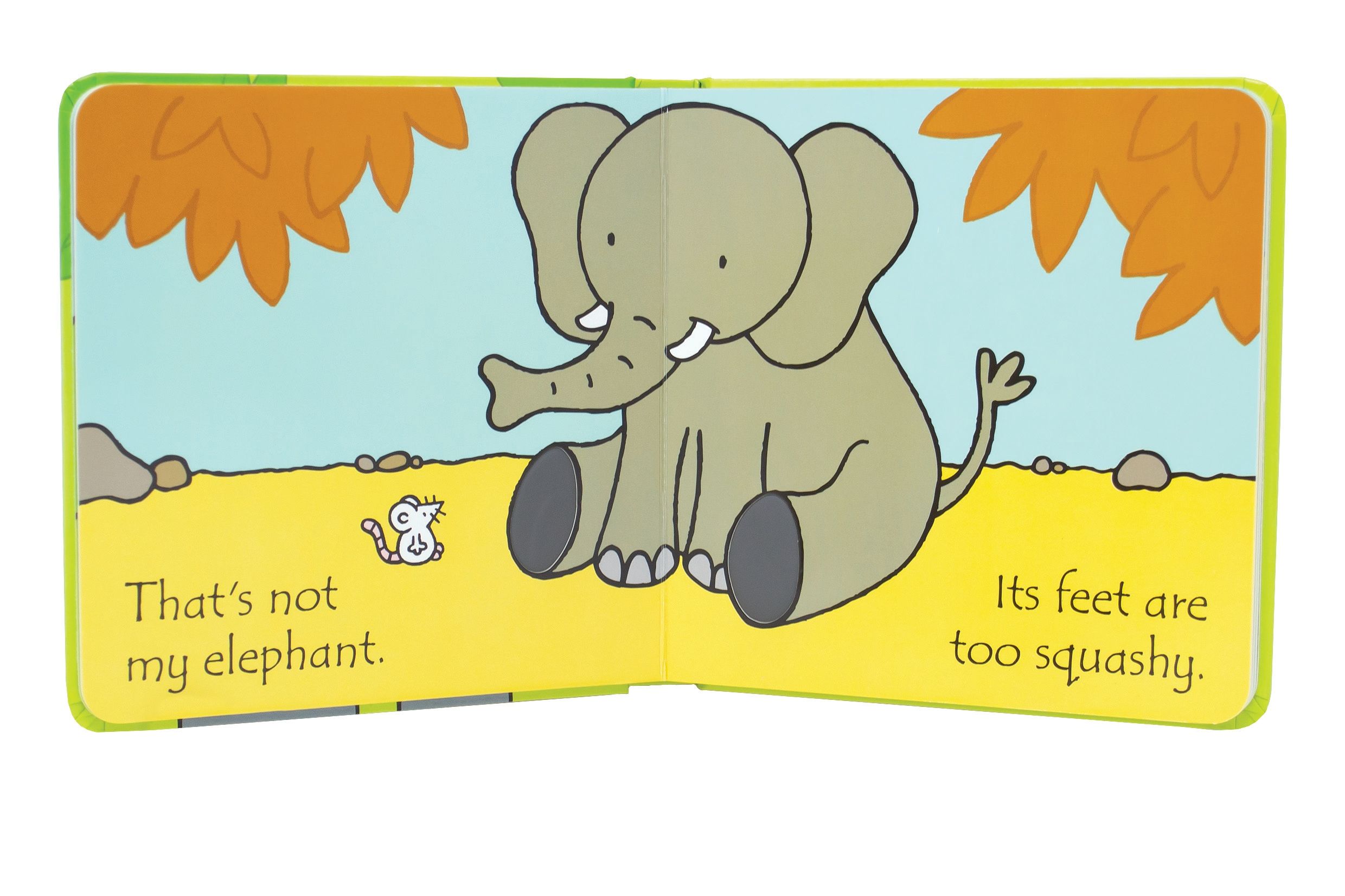 Carte pentru copii, Usborne, That's not my elephant, 3+ luni