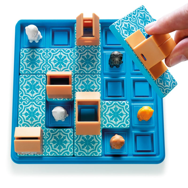 Joc de logica Cats and boxes