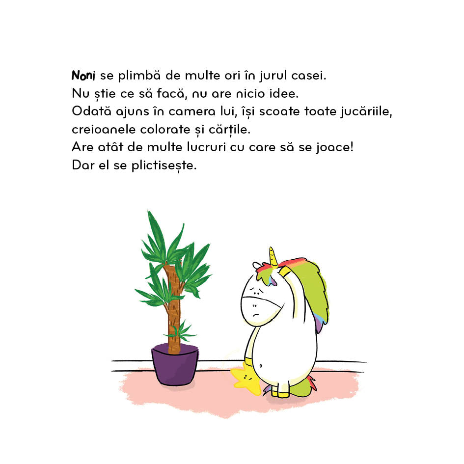 Carti Emotii pentru copii: Emotiile lui Noni: Sunt plictisit