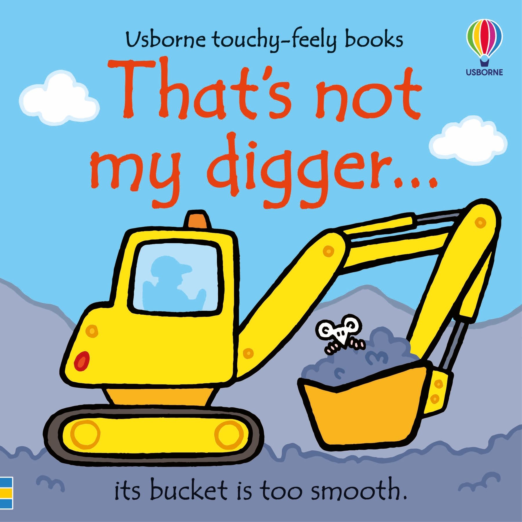 Carte pentru copii, Usborne, That's not my digger..., 3+ luni