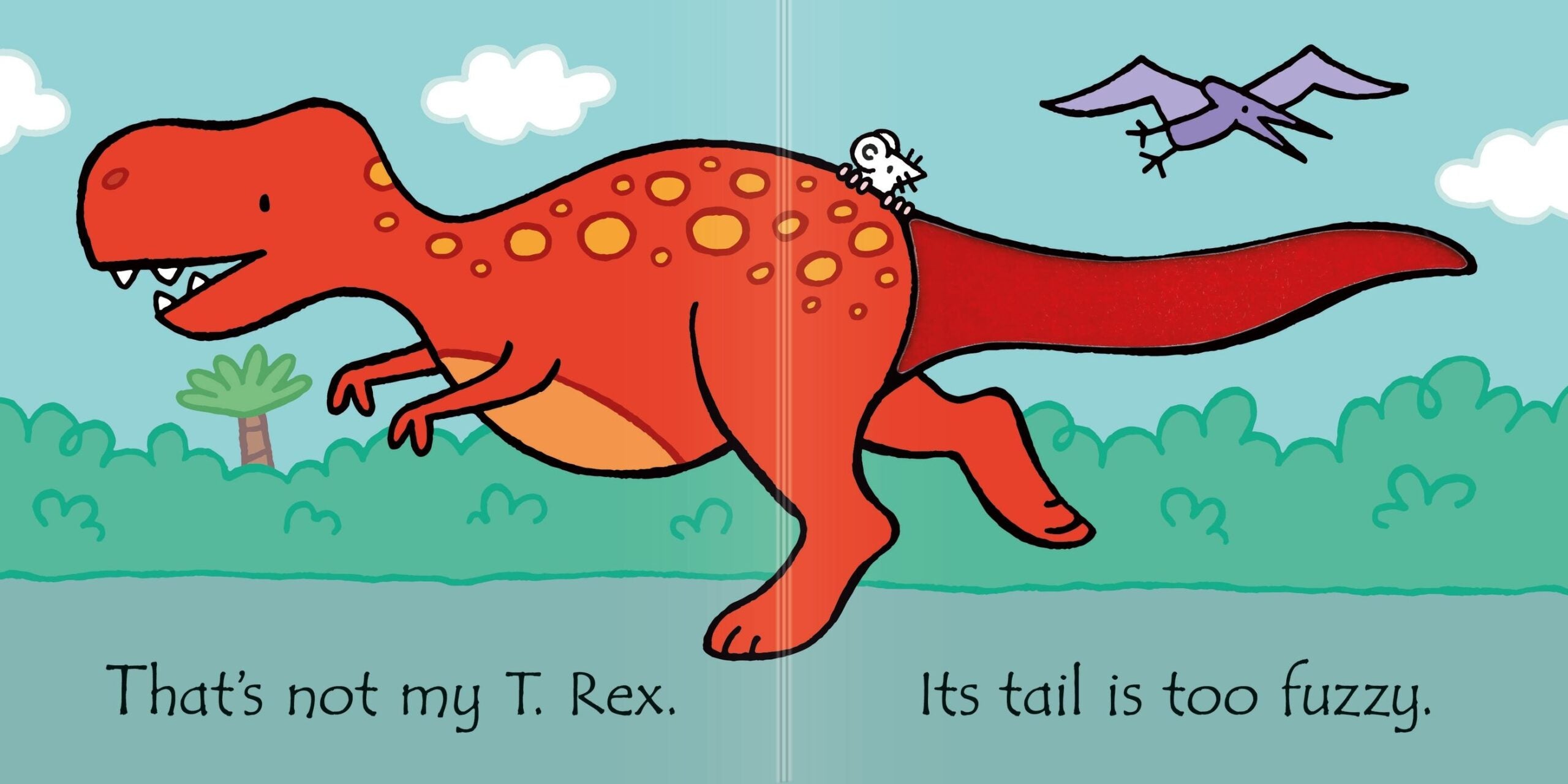 Carte pentru copii, Usborne, That's not my T. Rex..., 3+ luni