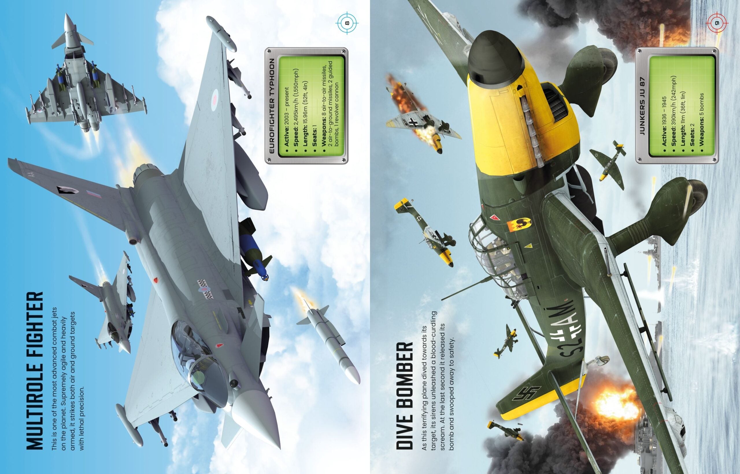 Carte pentru copii, Usborne, Build Your Own Planes Sticker Book, 5+ ani