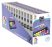 Smart Games - IQ Stars, joc de logica cu 120 de provocari, 6+ ani