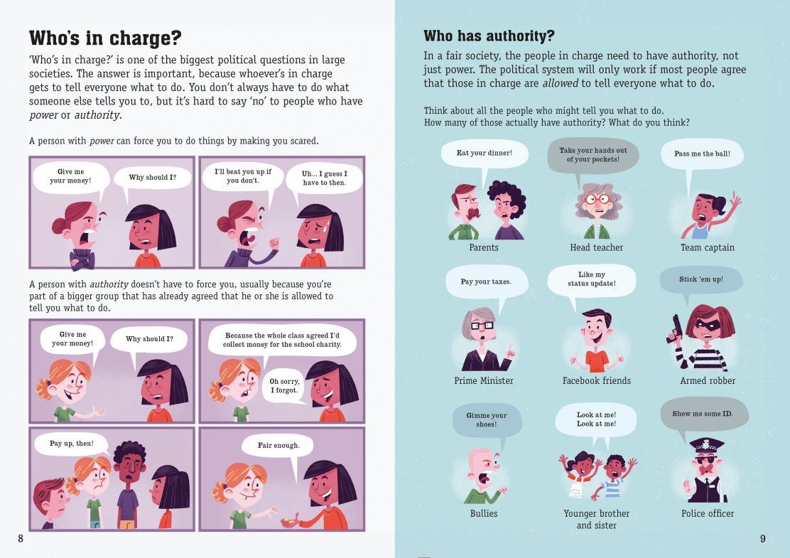 Carte pentru copii, Usborne, Politics for Beginners, 10+ ani