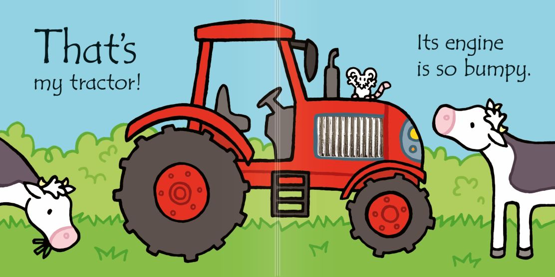 Carte pentru copii, Usborne, That's not my tractor, 3+ ani