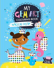 Carte pentru copii, NPP, My Gem Art Colouring Book: Magical Ocean, 3+ ani