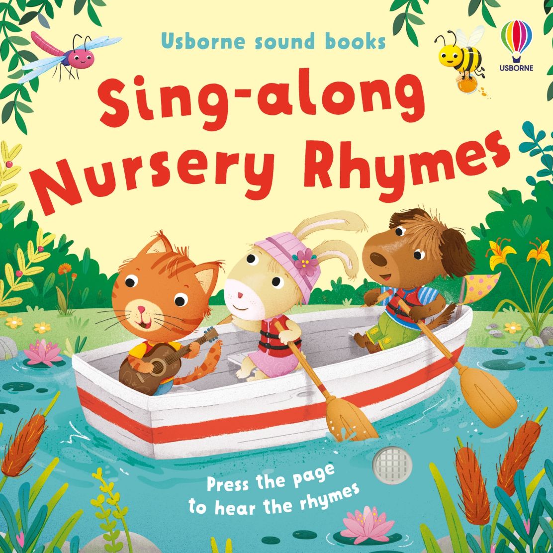 Resigilat - Carte pentru copii, Usborne, Sing-along Nursery Rhymes, 0+ ani