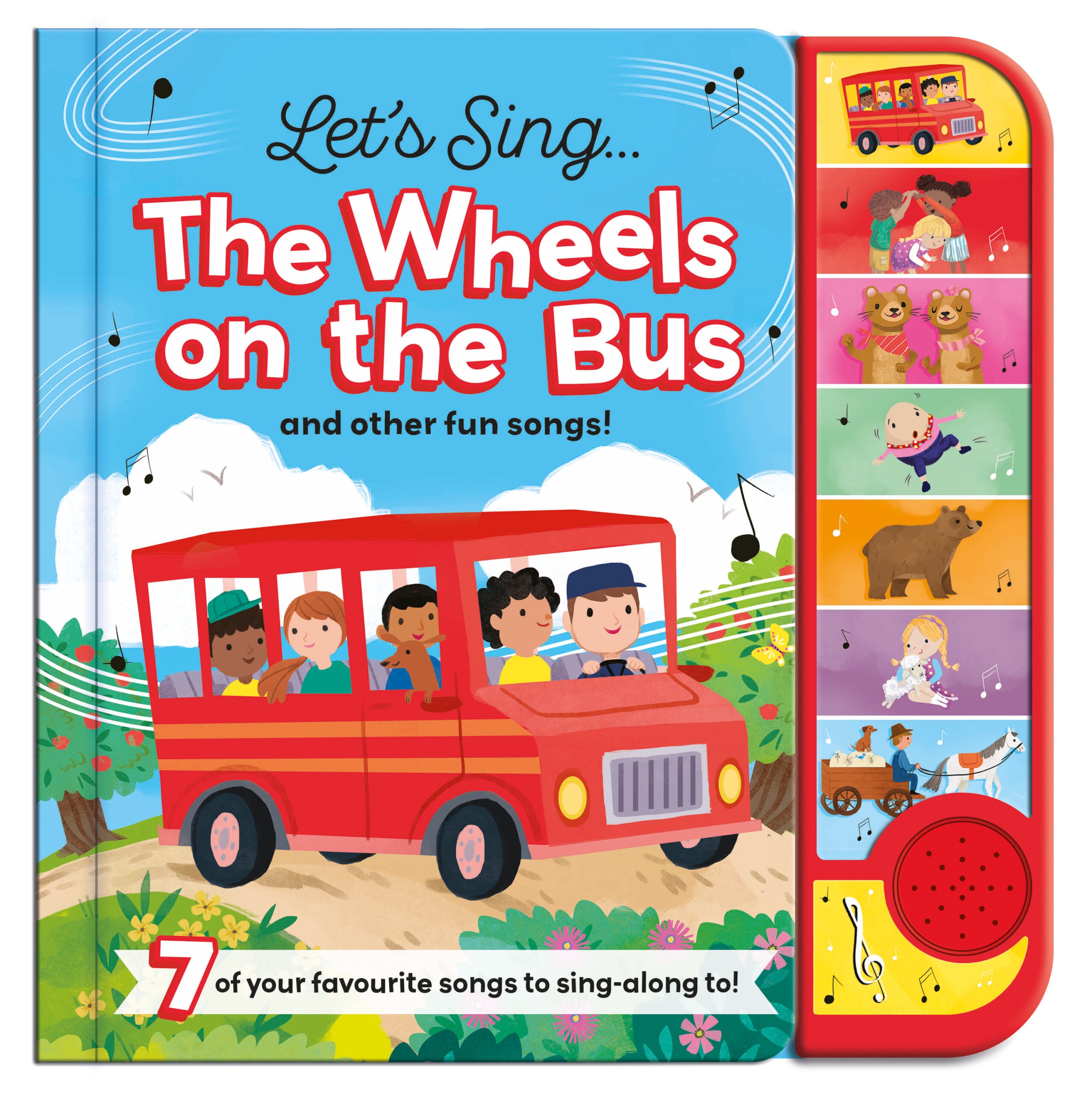 Carte muzicala, NPP, WHEELS ON THE BUS, 3 ani+