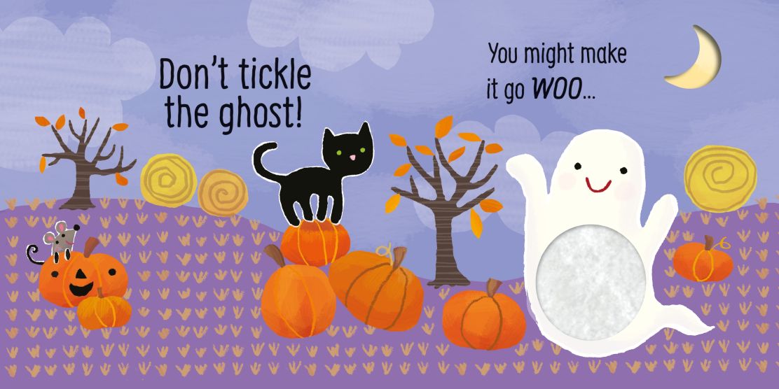 Carte pentru copii, Usborne, Don't Tickle the Ghost!, 0+ ani