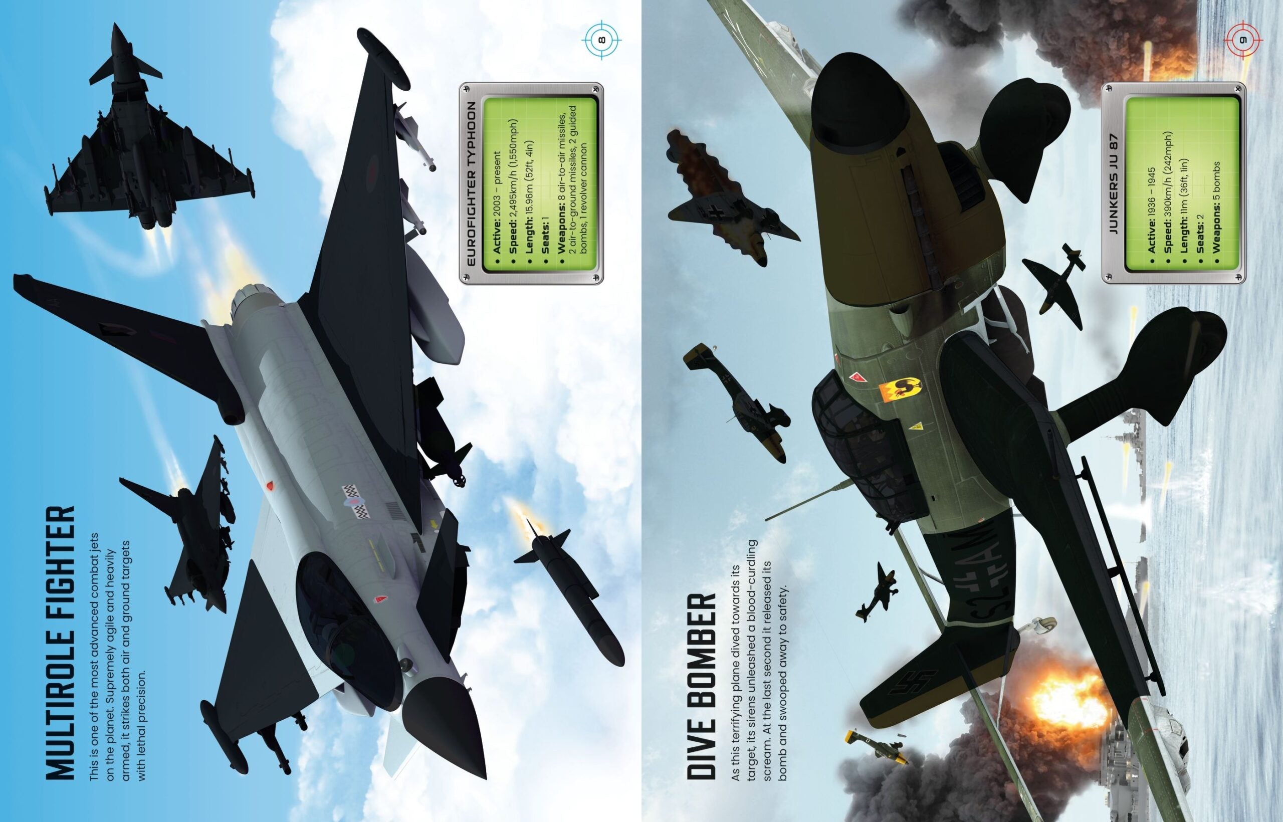 Carte pentru copii, Usborne, Build Your Own Planes Sticker Book, 5+ ani