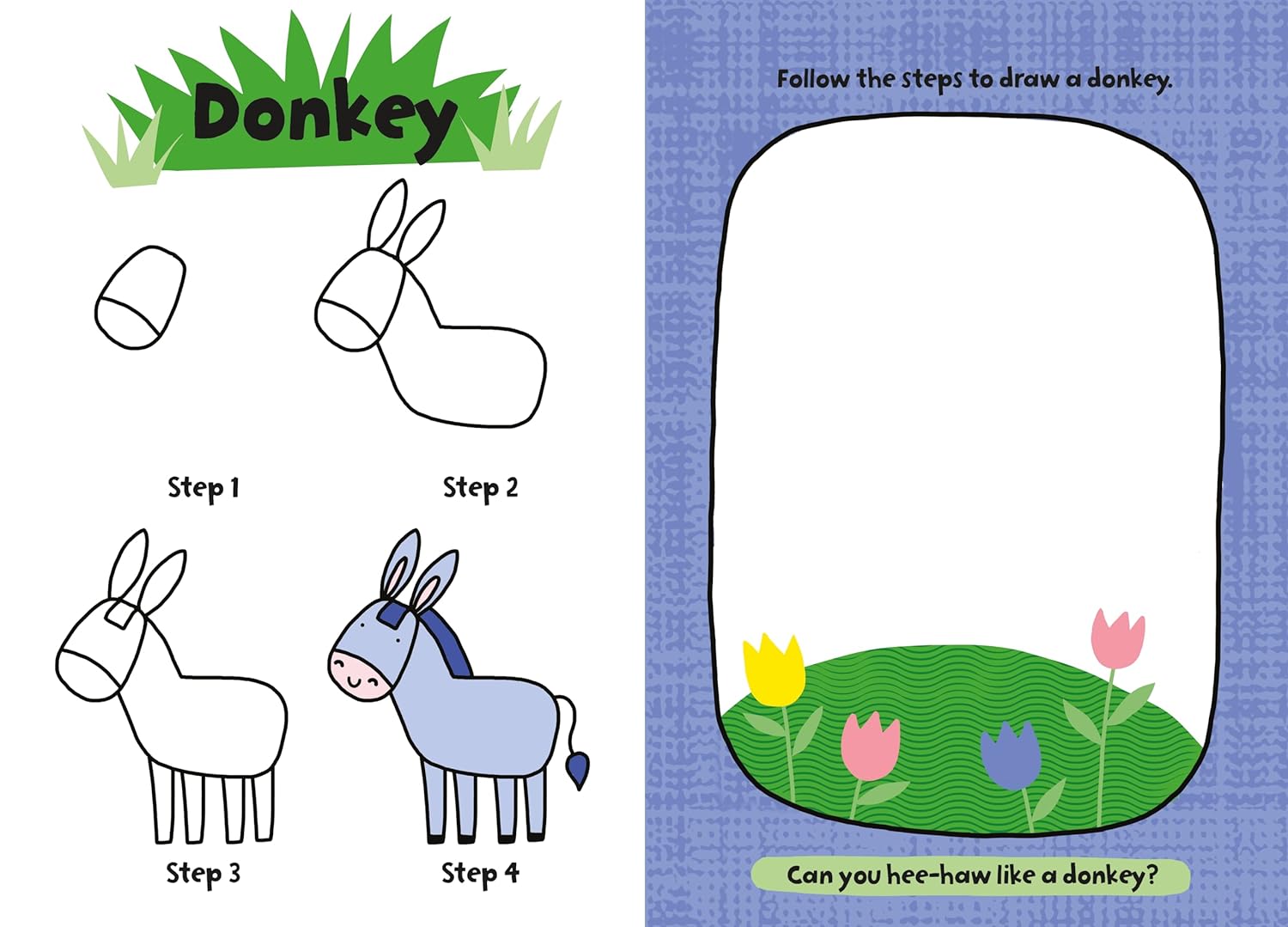 Carte pentru copii, NPP, Children's Learn-To-Draw Activity Book - Farm Animals, 4+ ani
