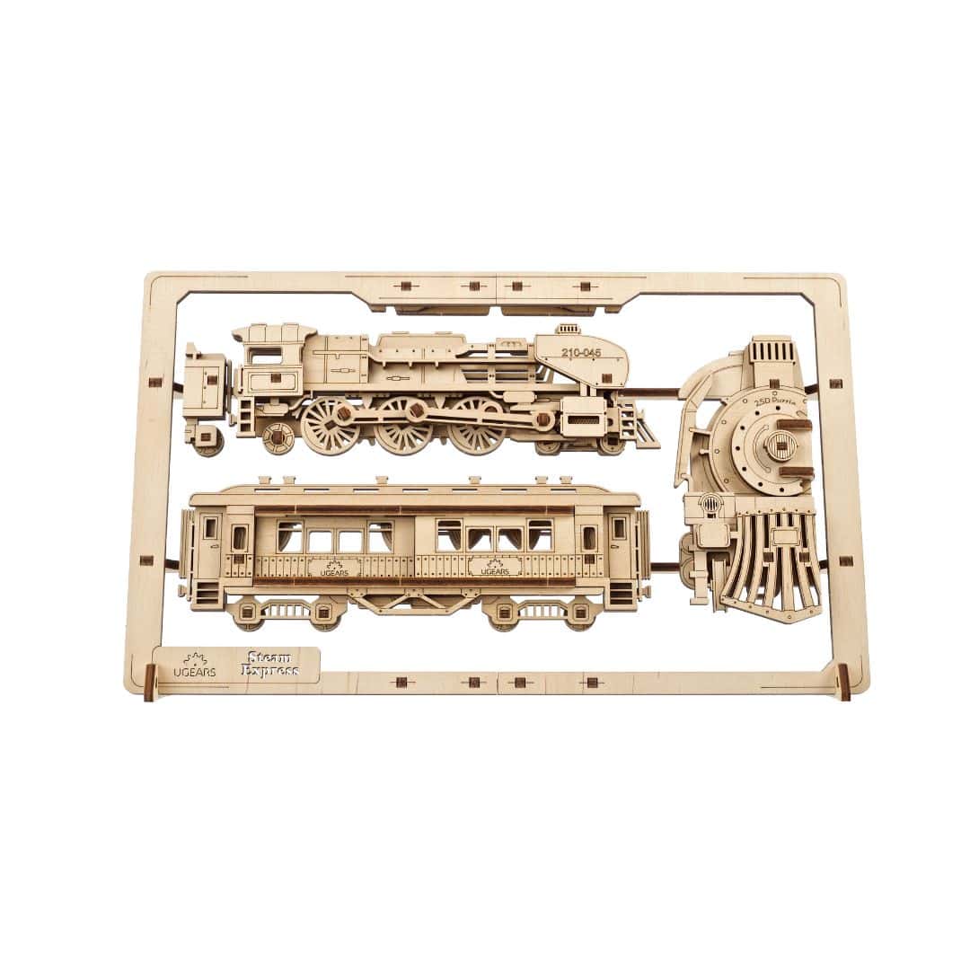 Puzzle 2.5D Steam Express (Model Nou)