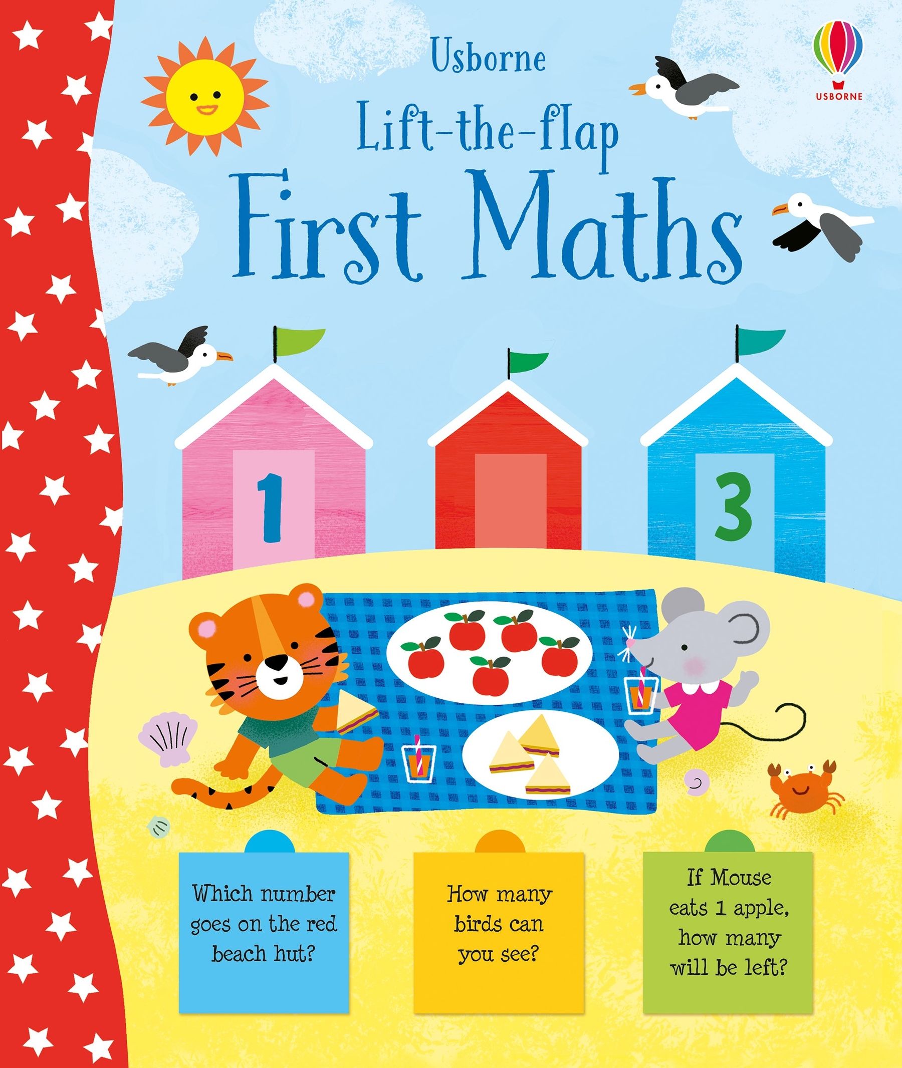 Carte pentru copii, Usborne, Lift-the-Flap First Maths, 3+ ani