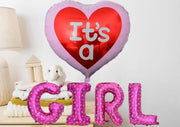 Balon Baby Shower - gender reveal - It's a girl