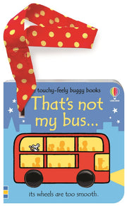 Carte pentru copii, Usborne, That's not my bus... buggy book, 0+ ani