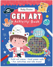 Carte pentru copii, NPP, Gem Art Activity Book: Pesky Pirates, 3+ ani