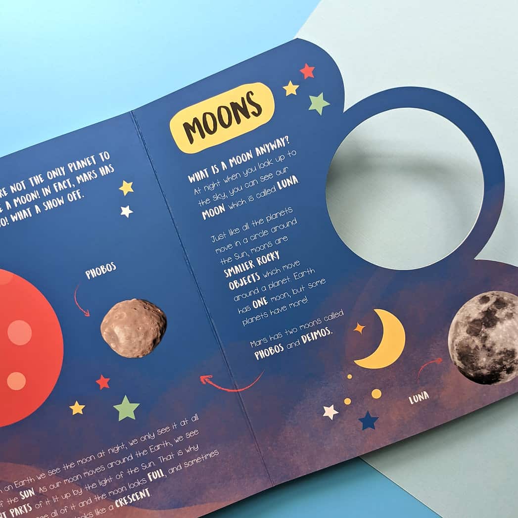 Carte pentru copii - Little Wonders Planets Multi-Flap Board Book