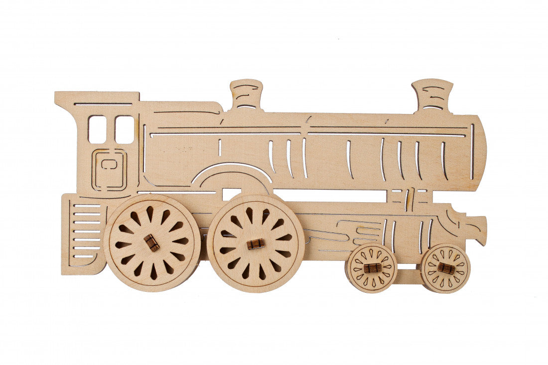 Model de colorat din lemn Hogwarts Express
