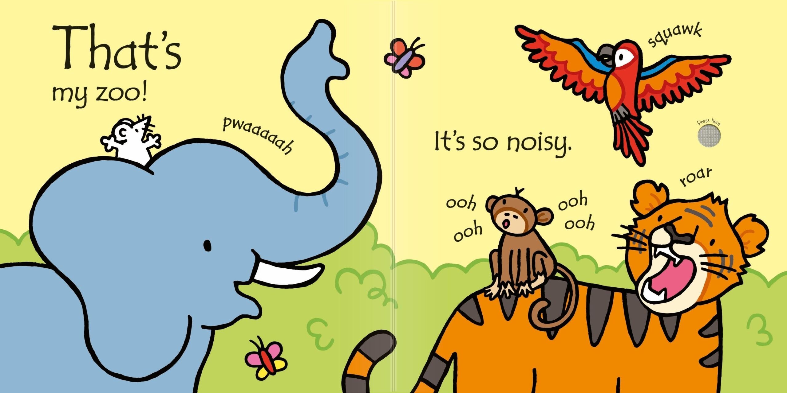 Carte senzoriala - That's not my... Zoo, + 6 luni