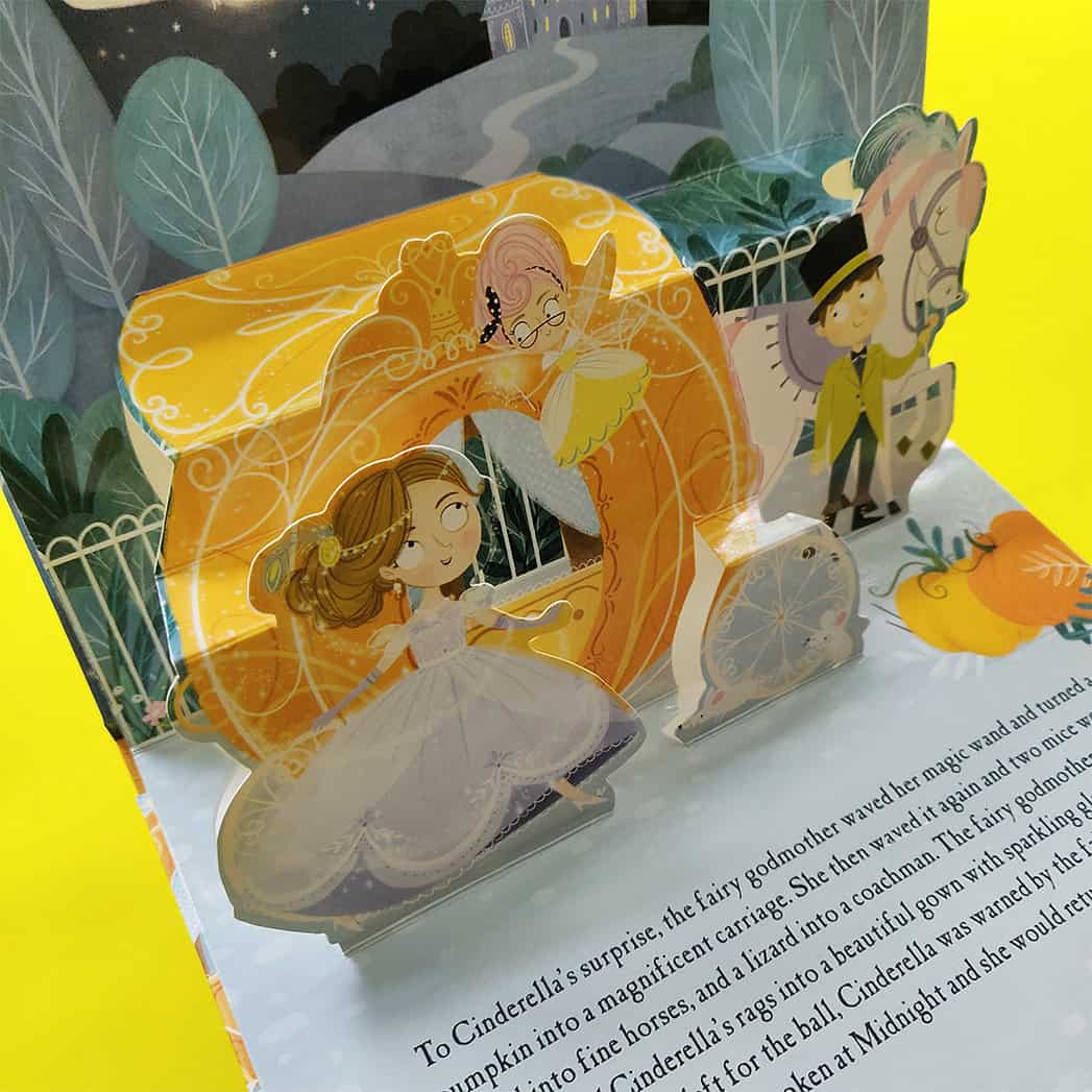 Carte pentru copii - Cinderella Pop-Up Book